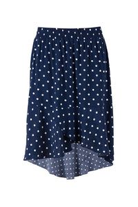 WOVEN SKIRT WITH DOTS
